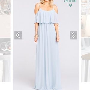 Show me your mumu Caitlin ruffle dress